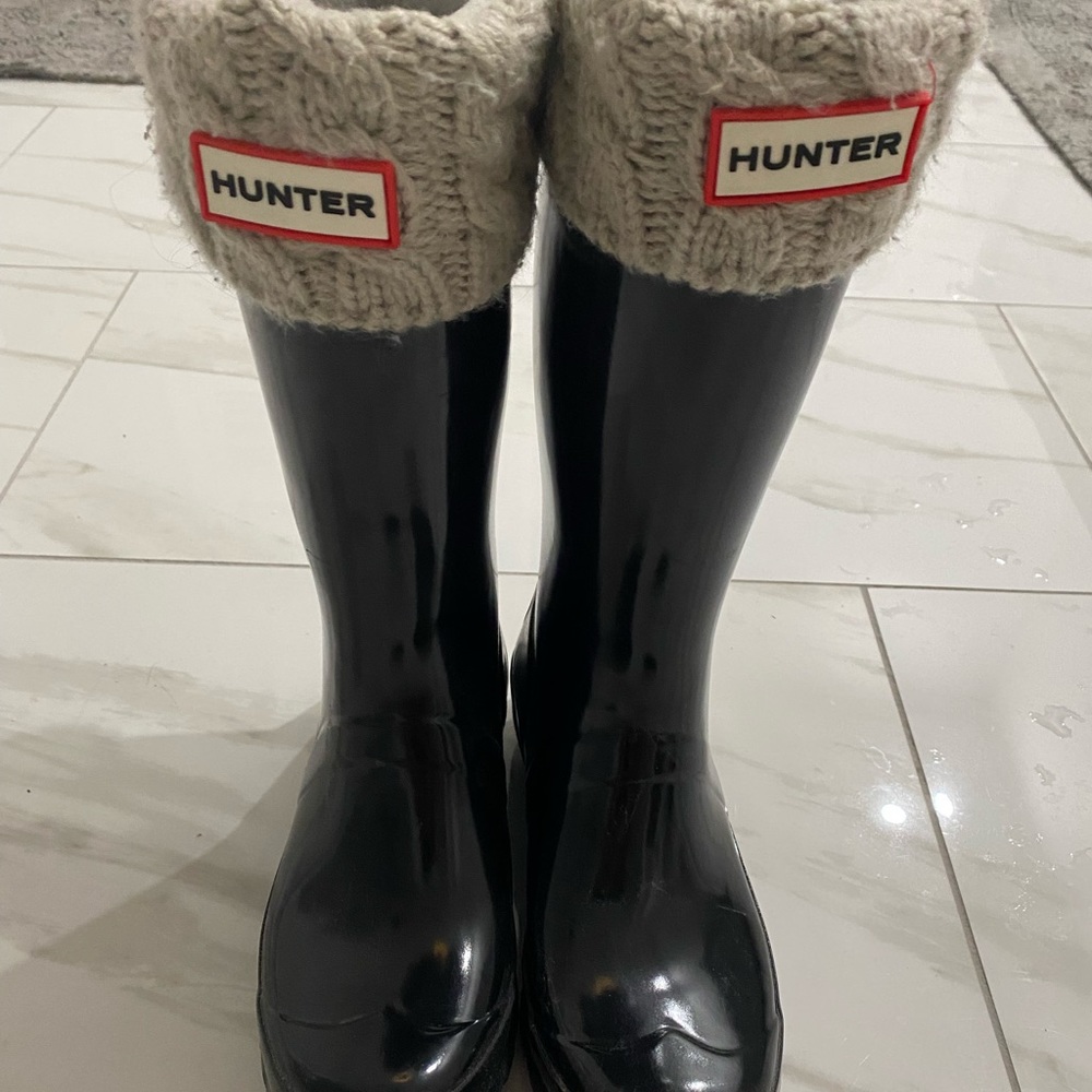 Hunter rain boots